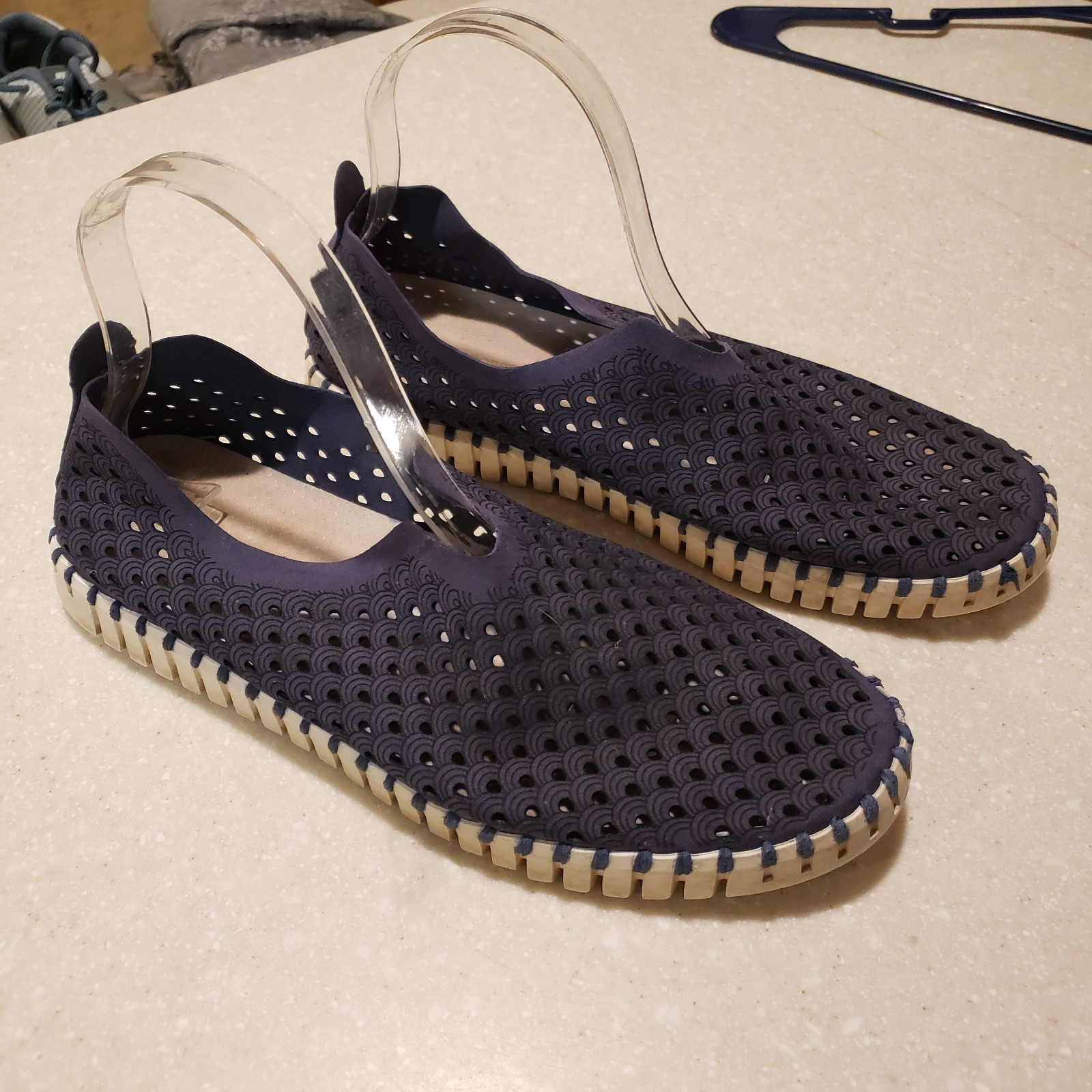 Ilse Jacobsen Shoes Women's Tulip Comfort Slip On Black Size 40 USA 9
