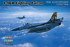 HobbyBoss F-16A Fighting Falcon - Plastic Model Airplane Kit - 1/72 Scale