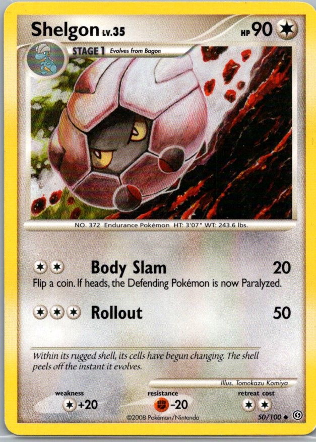 Shelgon 50/100 Uncommon Stormfront NM