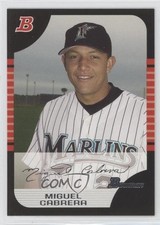 2005 Bowman Miguel Cabrera #90 0vs7