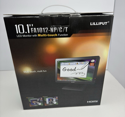 Lilliput FA1012-NP/C/T 10.1''1024X600 Capacitive Multi-Touch Screen VGA/HDMI/DVI 