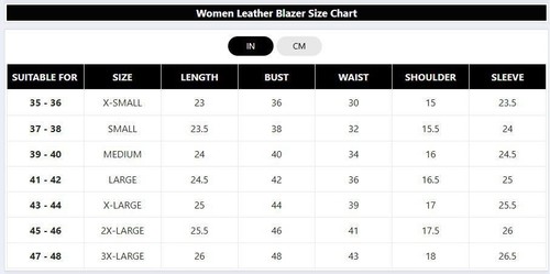 Blazer para mujer rosa fucsia lámina metálica 100 % cuero piel de cordero genuino - Imagen 17 de 22