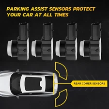 4pcs 23428268 Parking Assist Sensor for Chevy Silverado Cadillac GMC NEW