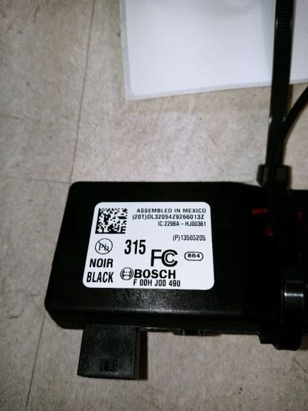 Chevrolet Equinox Cadillac SRX 2010 módulo de control de robo OEM 13503205 Foto 2 de 4