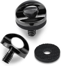 1/4" Camera Neck Strap Screw Holder, 2 Pack 1/4-20 Thread Camera Screws with