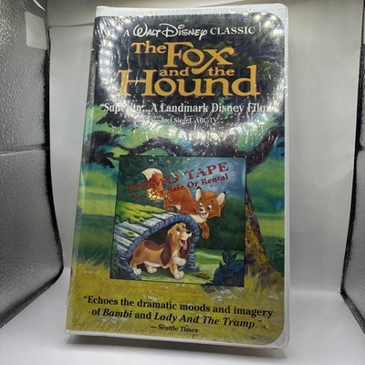 Disneys The Fox and the Hound (VHS, 1994) DEMO TAPE Rare sealed
