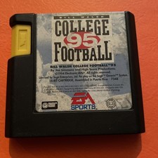 Bill Walsh College Football 95 Sega Genesis Cartridge Only Tested