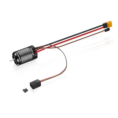 (HobbyWing) QuicRun Fusion PRO Brushless Waterproof 60A 2-in-1 2300KV Moto