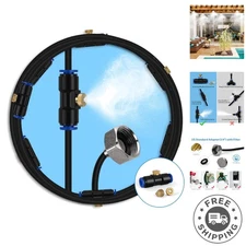 Pre-Assembled 40 FT Patio Misting Cooling System with 10 Smooth Spray Nozzles