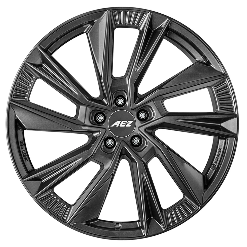 Llantas AEZ Havanna grey 9.0Jx21 ET38 5x120 para Tesla Model S - Imagen 2 de 4