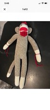 Vintage Collector Sock Monkey