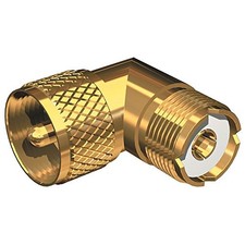 Shakespeare RA-259-239-G Gold Plated Right-angle Pl-259 (ra259239g)