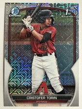 2023 Bowman Chrome - Prospects Cristofer Torin #BCP-204 Mojo Refractor (RC)