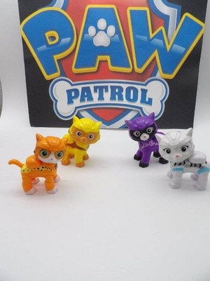 Spin Master ~Paw Patrol~ Cat Pack Wildcat, Rory, Leo & Shade 4 Cat Figures