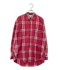 CHAPS RALPH LAUREN Check BD shirt Size: M Men Red