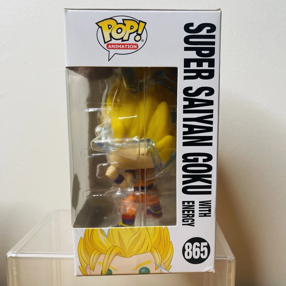 Funko Pop-Bóveda Dragon Ball Z Super Saiyan Goku con Energía Pop! Vinilo [865] Foto 2 de 4