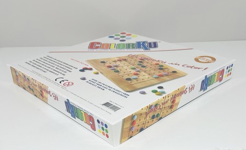 Colorku The Color Sudoku Puzzle Board Game 2006 Mad Cave Bird Solid Wood Board - Picture 18 of 21