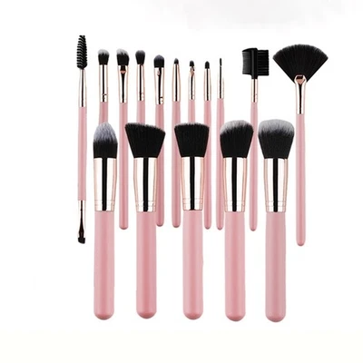 Makeup Brushes Set Synthetic Fiber Make Up Brush for Liquid Makeup Cream Powder - Image 1 of 4
