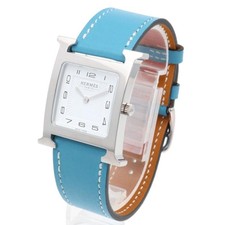 HERMES H Watch Stainless Steel HH1.510 Quartz Men's Used 3