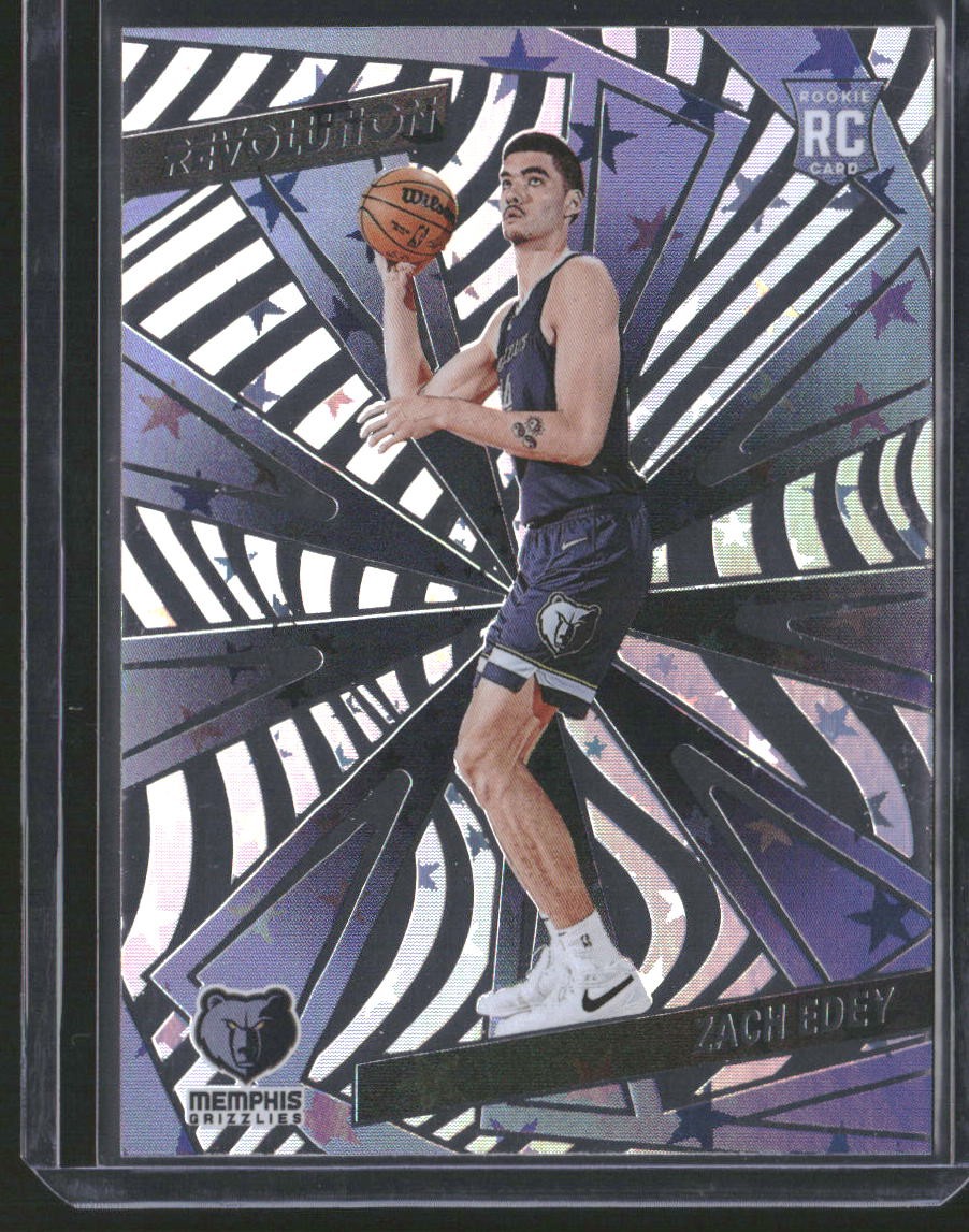 2024-25 Panini Revolution #134 Zach Edey Fractal