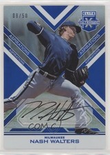 2016 Panini Elite Extra Edition Aspirations Blue 8/50 Nash Walters #10 Auto no9