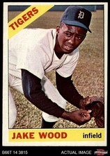 1966 Topps #509 Jake Wood Tigers 6 - EX/MT
