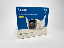 Tapo ColorPro Outdoor WiFi Camera 2K QHD Color Night Vision Siren C325WB