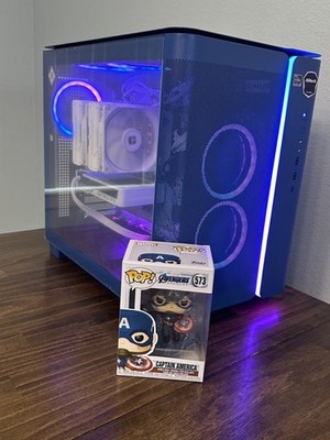 Captain America Themed AMD Ryzen 5 8500G 16GB RAM 1TB NVMe Storage NVIDIA 5060