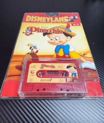 Pinocchio (Disney/Book and Cassette  | 1977 Buena Vista Pictures | Vintage