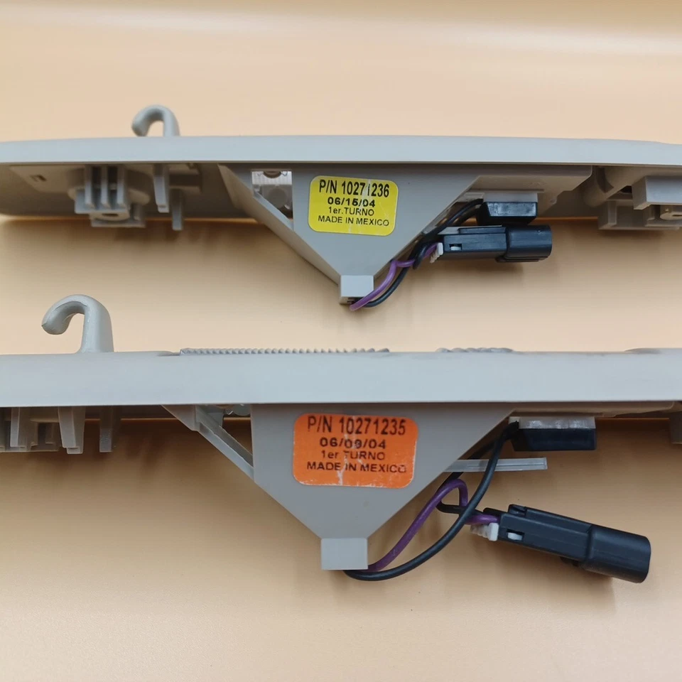 CONJUNTO DE 1997 - 2005 PONTIAC MONTANA LUZES TRASEIRAS LATERAIS ESQUERDA E DIREITA CORTESIA FABRICANTE DE EQUIPAMENTO ORIGINAL - Imagem 2 de 4