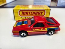 1983 Matchbox Mb28 Dodge Daytona Turbo Z In Red