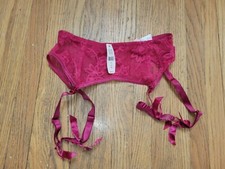 2000 Y2k DEADSTOCK Vintage Victoria  s Secret satin lace garter size Small NWT