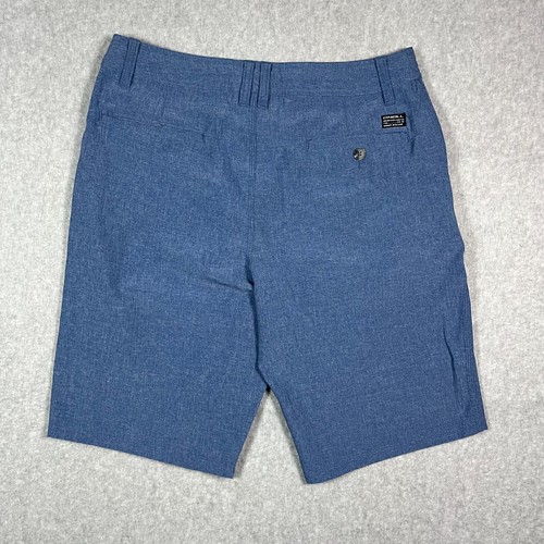 O'Neill Hybrid Shorts Mens Size 30 Blue Chino Stretch Casual Summer Preowned - Picture 2 of 14