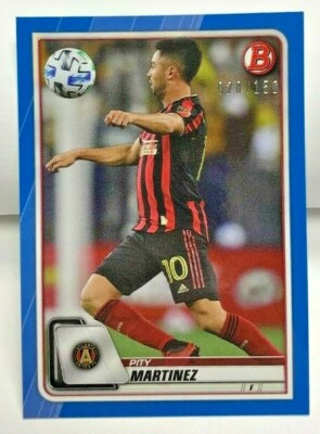 Pity Martinez 2020 Topps On Demand Bowman MLS #92 - BLUE Border #'d 28/150