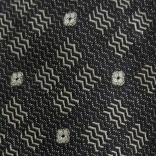 Gray Silver Silk Tie