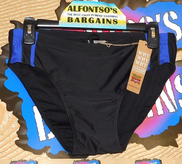 New Mens Swim Racing Briefs Rivers XL Australian Design 24.99 Free
