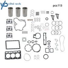 Overhaul Rebuild Kit Compatible for Kubota D1105 Engine KX41 Excavator