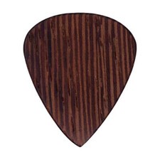 Wenge Wood Guitar Pick - 1.5 mm - 351 Shape - Natural Handmade Exotic Plectrum