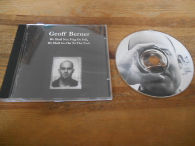 CD Ethno Geoff Berner - We Shall Not Flag Or Fail (16 Song) 9PM REC jc klezmer