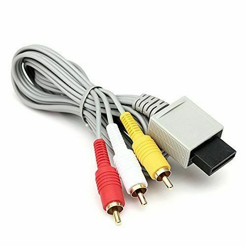 New Audio Video AV Composite 3 RCA Cable for Nintendo Wii / Wii U US SELLER - Picture 5 of 5