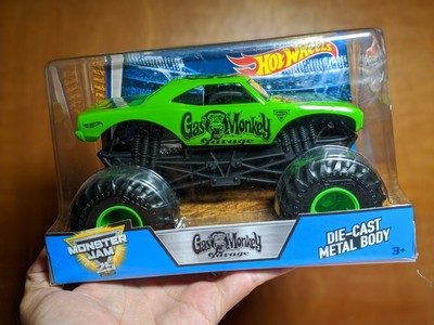 hot wheels gas monkey monster truck