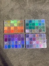 beads kits - 4 sets - used - variety of colors and styles - more than others