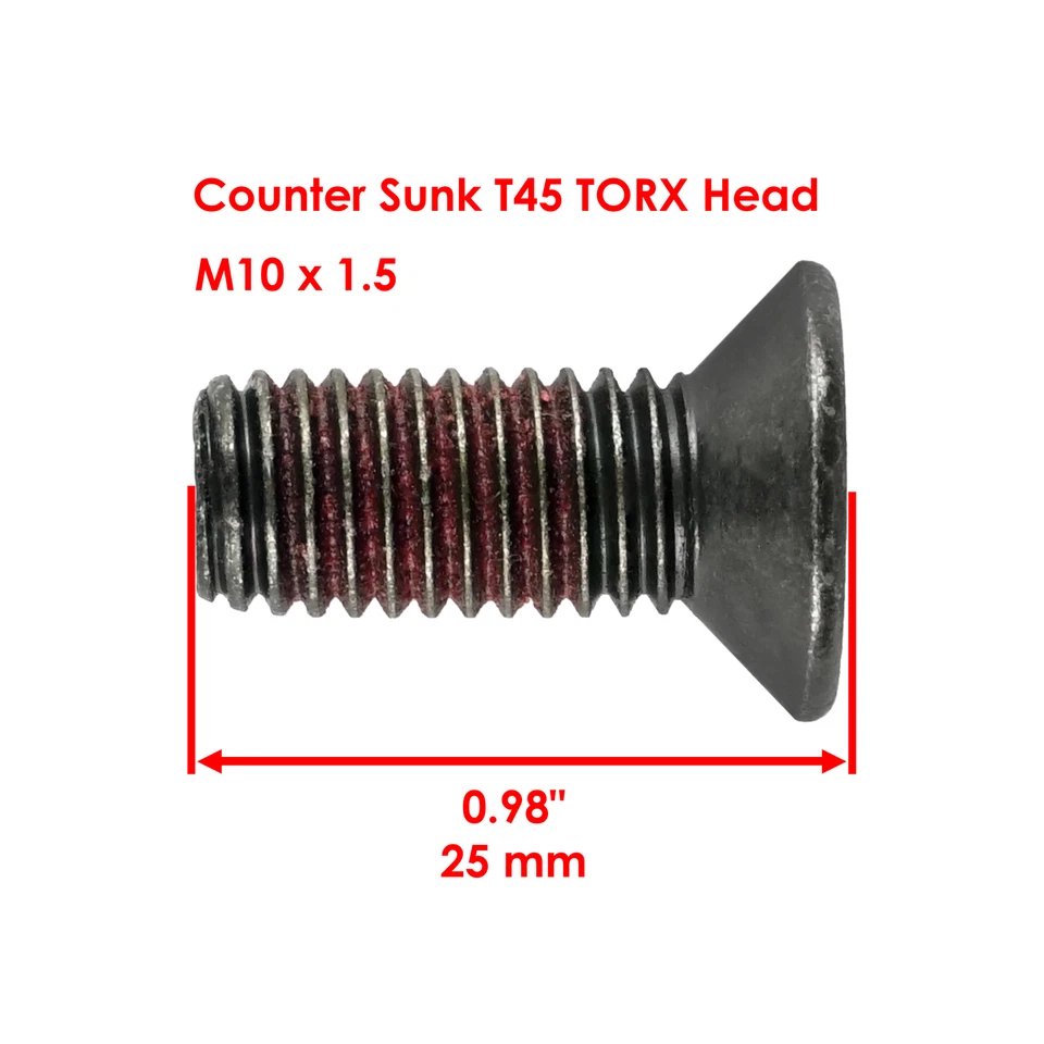 Disco de freno con pastillas y perno para Polaris RZR 4 900 2018 / RZR S4 1000 CV 2019-2021 Foto 4 de 4