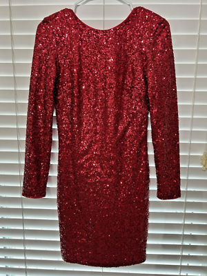 NWT H & M Women's Red Sequin Dress Open Back Drag Queen Party Prom Wear Sz 6 | eBay NWT H & M Women's Red Sequin Dress Open Back Drag Queen Party Prom Wear Sz 6 | eBay