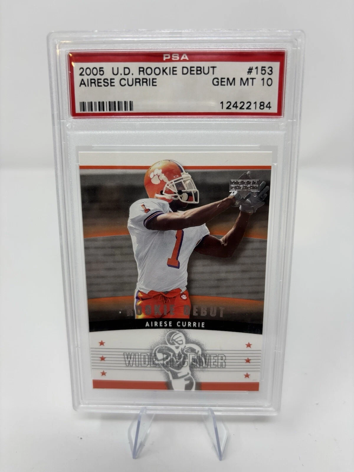 Airese Currie Upper Deck Rookie Debut #153 Base