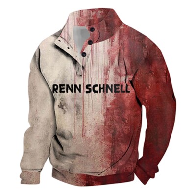 Halloween Bloody Shirt Problem Gelöst Sweatshirt Polo Pullover Horror Mock Neck