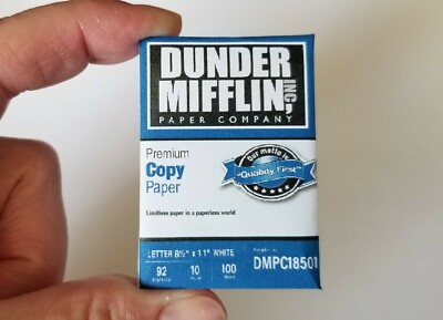 1/6 Scale Miniature Playscale TWO Reams of Copy Paper Dunder Mifflin Accessories