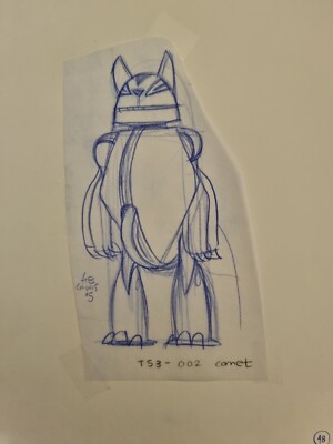 Seltene Disney TOY STORY 3 Original Animation Art Figurenzeichnung #48