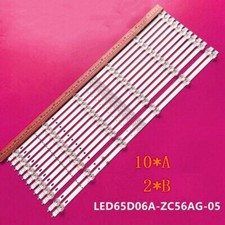 LED Strips(12) For E4AA65R L65M5-EA LED65D06A-ZC56AG-08 30365006013 LED65D06B-