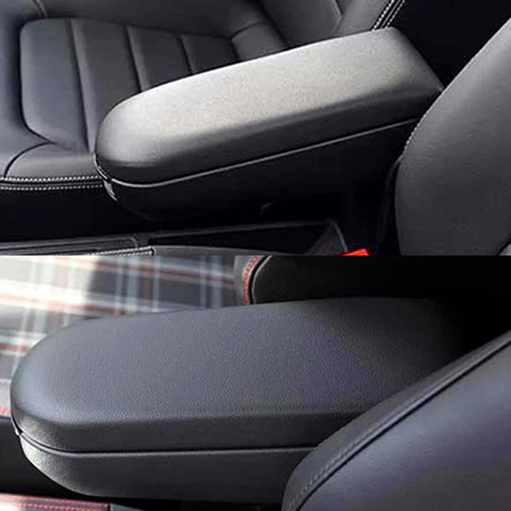 Black Center Console Lid Cover Plate For 1999 2010 Volkswagen